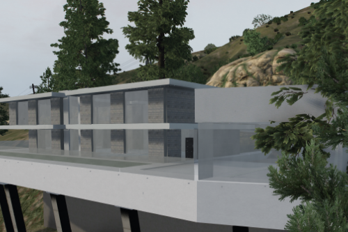 Concept House On Hill [YMAP] [Menyoo]