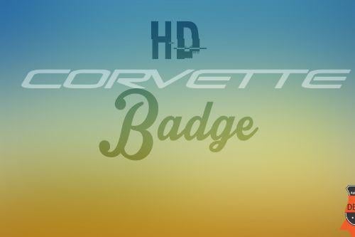Corvette C7 Logo for Coquette
