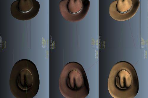 Cowboy Hat for Michael Franklin and Trevor [Replace]
