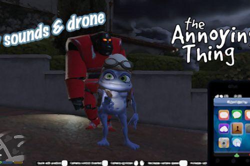 Crazy Frog/w sounds & drone