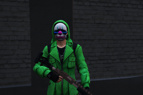 Criminal Verde Free Fire [Add-On Ped]