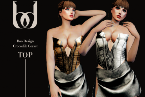 Crocodile Corset - MP Female