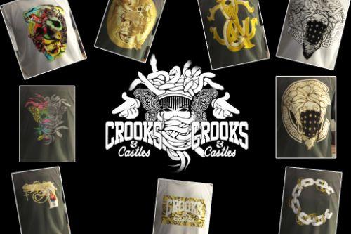 Crooks & Castles T-Shirt Pack + 2 Bonus
