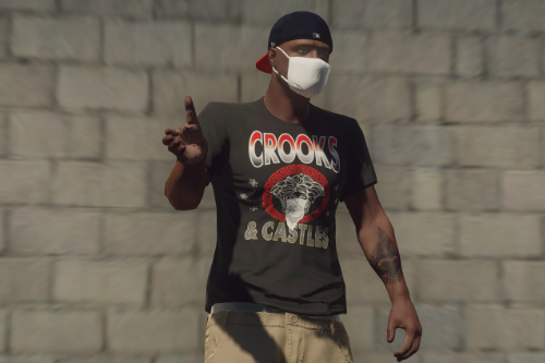 Crooks & Castles T-Shirt pack for MP Male