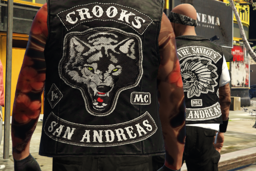 Crooks MC Vest  (SP/FiveM/add-on)