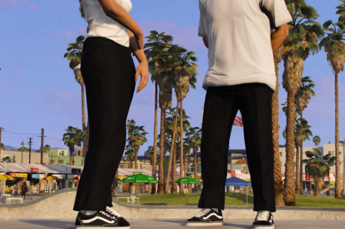 (FiveM/SP) Cropped Pants For MP Male / MP Female