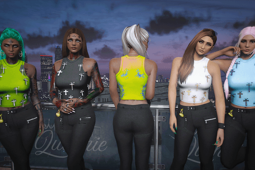 Cross Top for mp female