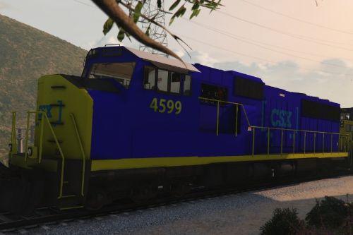 CSX SD70MAC Train Reskin