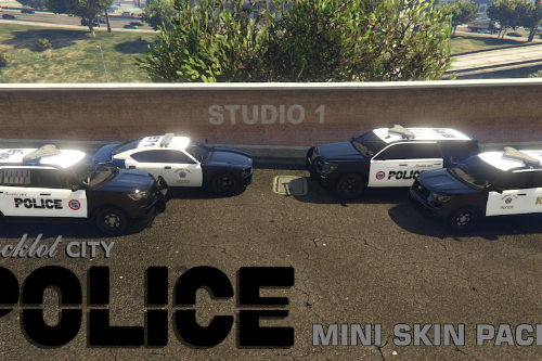 (Culver City) Backlot City Police Department Livery Mini-Pack