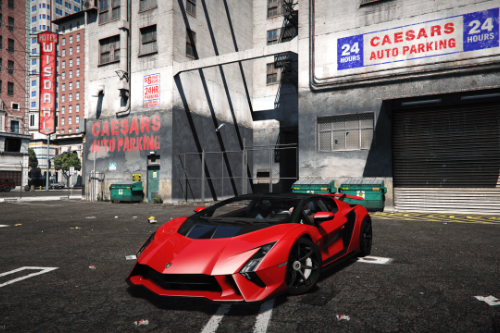 Custom Handling for 2023 Lamborghini Invencible
