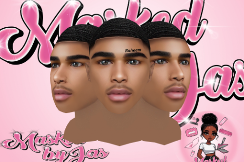 Custom head (Raheem Skin) for MP Male 