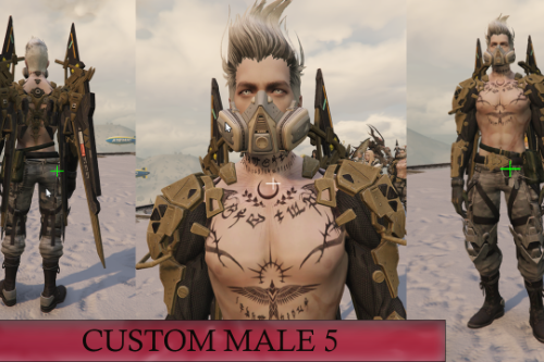 Custom Male 5 [Add-On Ped / FiveM] 