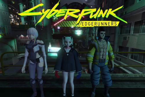 Cyberpunk Edgerunners Pack [Add-on Peds] 