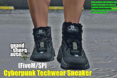 Cyberpunk Techwear Sneaker for MP Male / Franklin 