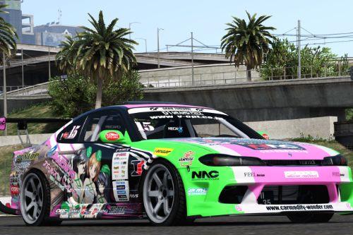 D1 Grand Prix Silvia S15 Girls and Panzer