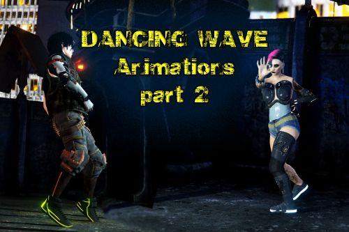 Dancing Wave animations (part 1 and part 2)
