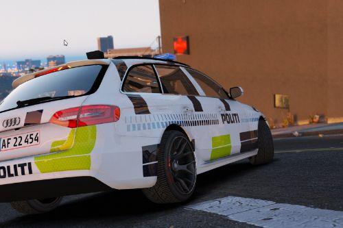 Danish Audi A4 Avant Police Fix