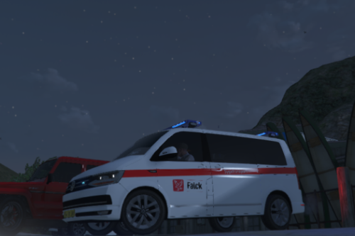 Danish Non-emergency Ambulance (Sygetransport) T6 Multivan 