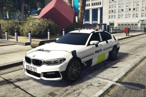 BMW 540i xDrive | Danish Police Paintjob 