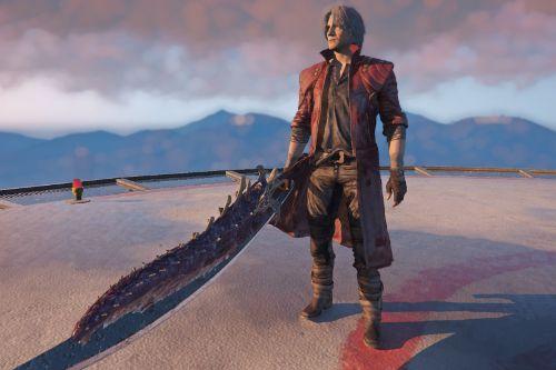 Dante From DMC 5 (w/Cloth) and Devil Sword - "Sparda" 