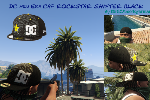 DC Rockstar Shifter Black Cap