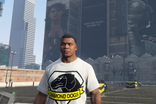 Diamond Dogs T-shirt and Jacket for Franklin and Michael