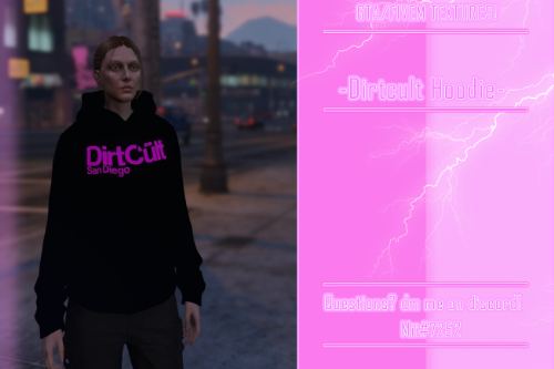 Dirtcult Retextured  Hoodie for MP Female / MP Male