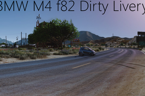 Dirty LIvery For BMW M4 f82