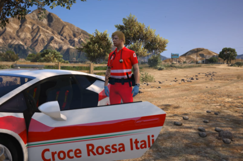 Divisa - Croce Rossa Italiana - Paramedico - Eup- MP Male-