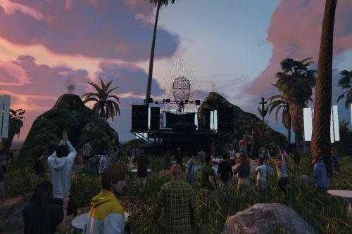 DJ Concert on Island [MapEditor]