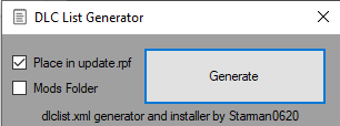 DLCList Generator & Installer