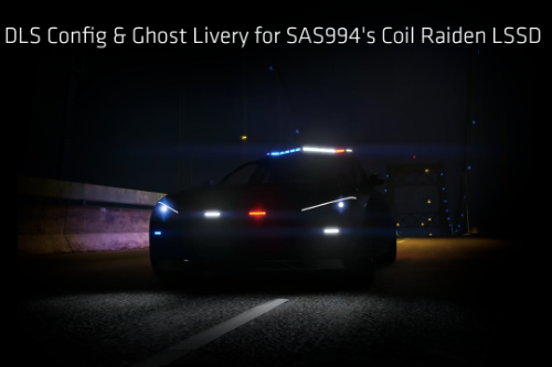 DLS Config & Ghost Livery for SAS994's Coil Raiden