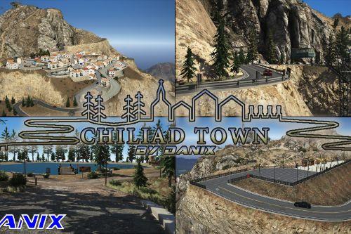 DNX Chiliad Town - New town and roads on Mt. Chiliad