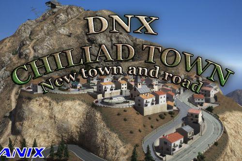 DNX Chiliad Town - New town and road on Mt. Chiliad