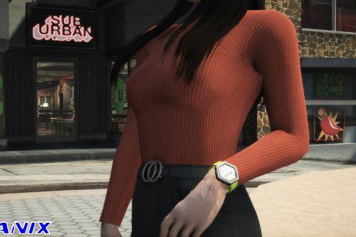 DNX Clothes - Turtleneck Sweater for MP Female