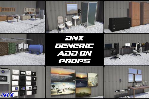 DNX Generic Add-On Props - New objects for your custom maps!