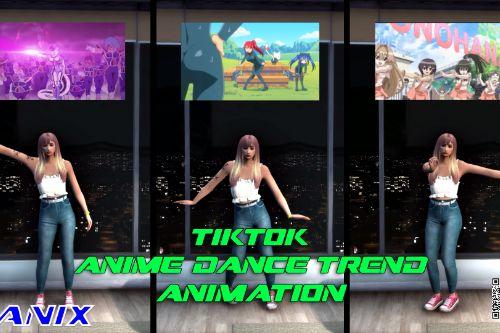 DNX TikTok Anime Dance Trend Animation