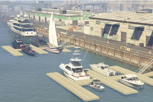 Marina at Docks (XML/MENYOO)