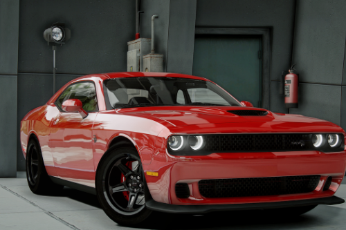 Dodge Challenger SRT Hellcat 2018 [Add-On | Tuning | Template]