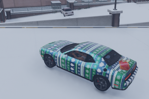 Dodge Charger Christmas livery 