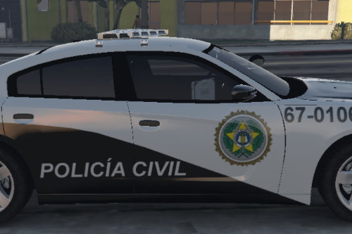 Dodge Charger - Policia Civil (Fast Five) - Texture