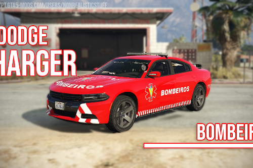 Dodge Charger | Portuguese Firefighters (Bombeiros) READ THE DESCRIPTION