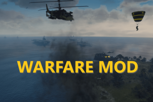 Dogfight: Warfare Mod & Moving Carrier, Elevators, Catapults, Deflectors.