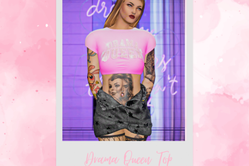 Drama Queen Top for MP Female