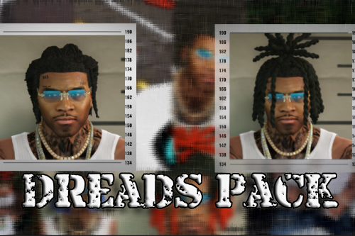 Dreads Pack For Franklin.