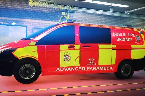 Dublin Fire Brigade Advanced Paramedic - Mercedes Benz Vito