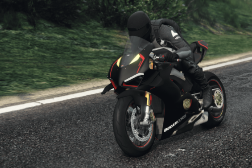 Ducati Panigale V4 Speciale Black Livery