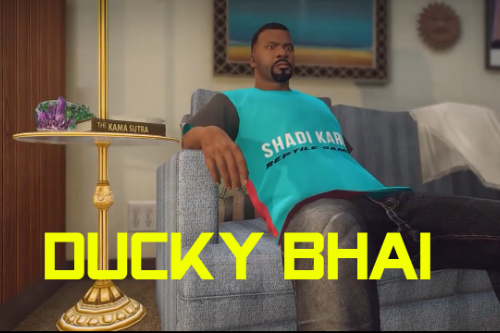 Ducky Bhai GTA Skin (shirt)
