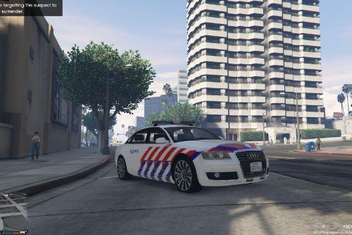 Dutch Police Audi A8 Skin