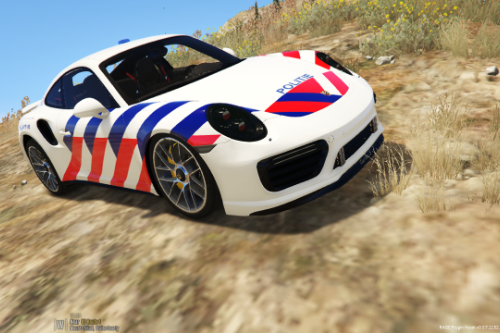 Dutch Police Porsche 911 S Turbo ELS (Nederlandse Politie) [Template]